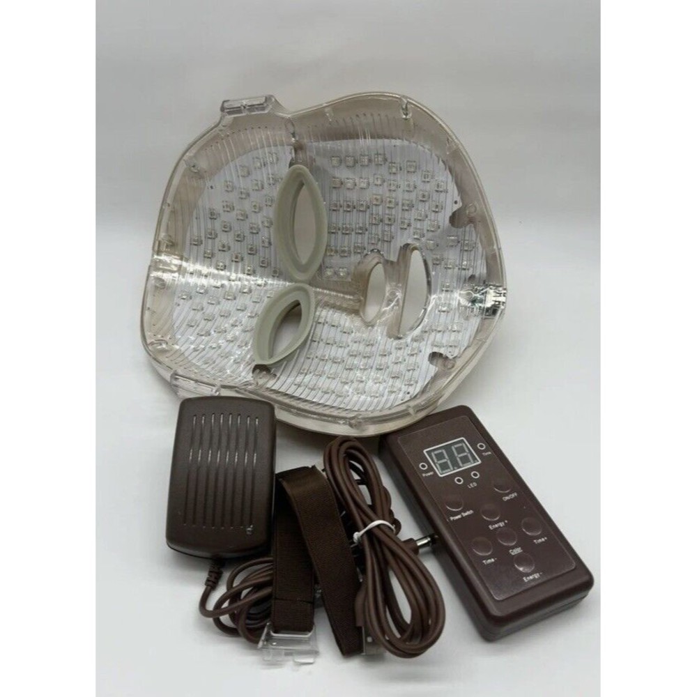 Gold LED Light Mask - Picture 7 of 9